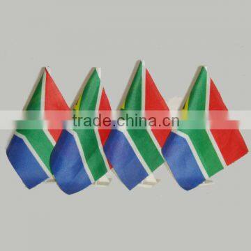 Polyester flag banner,South Africa Table Flag,country flag in small size