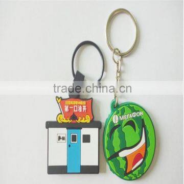 Promotional Keychain Custom 3D Design Keychain 3D Eco Rubber Keychain