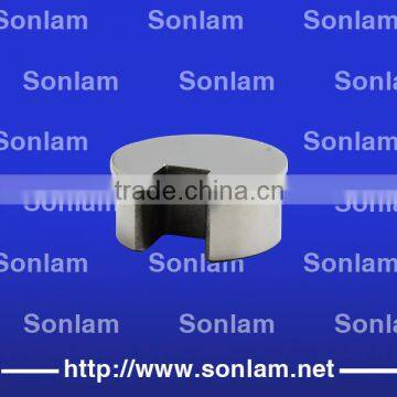 304 Stainless Steel Square Slotted Tube for Glass photo-5