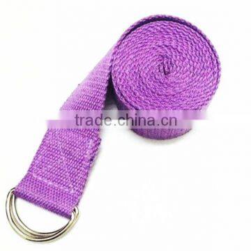 High Quality Adjustable Metal D-Ring Yoga Strap photo-3