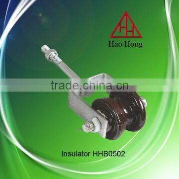 HAOHONG low voltage ceramic Insulator / pin insulator