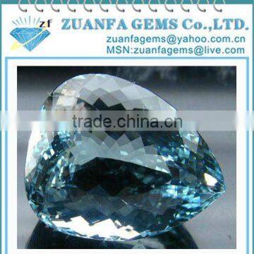 pear shaped high quality machine cut spinel