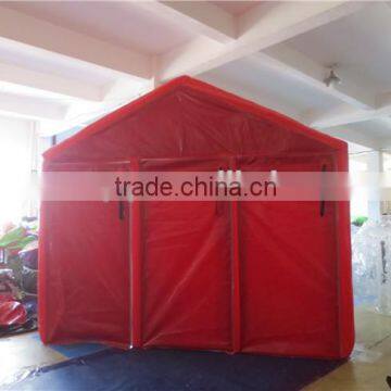 hot sale special high quality inflatable rooms tent/ red inflatable tents/closed and tight tent