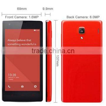 Xiaomi Redmi 1S 8GB Android 4.3, MSM8228 1.6GHz Quad Core Smart Phone photo-3