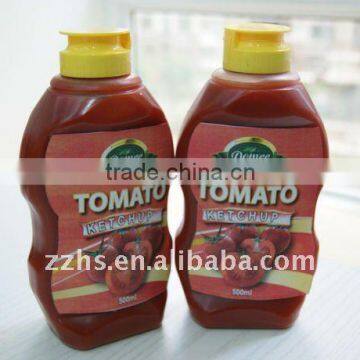 Canned Tomato Ketchup In Bottle