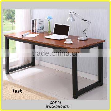 Wood panel type and metal frame office desk /office table