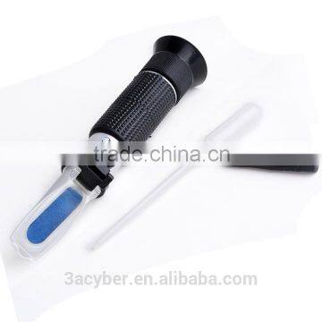 RSG-100ATC Black Rubber Strip Brix & Beer Sugar Wine Wort SG 0-32% Hand Held Refractometer