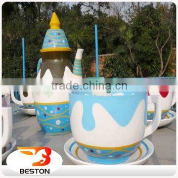 Hot selling fun park cups rides used amusement tea cup rides for sale