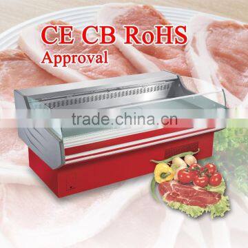 Hot selling Commercial meat cooler for supermarket