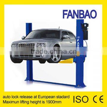 two post hydraulic car maintenance auto lift