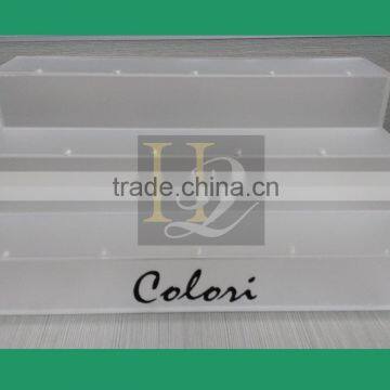 3 tier acrylic cosmetic display stand/perfume display stand