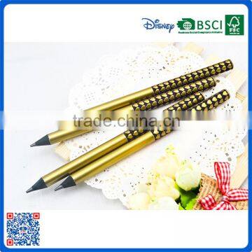 High grade balck wood pencils for exhibition