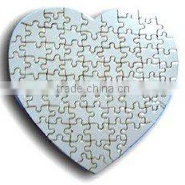 heart puzzle, puzzle die