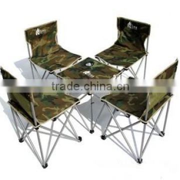 New outdoor folding table and chairs