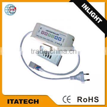 AC85~265V ABS shell RF 4keys high votage strip controller/Dimmer for led strip light