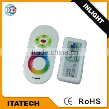 12V~24VDC 20~30m remotecontrol distance 2.4G RGB wireless touch controller/Dimmer for led light