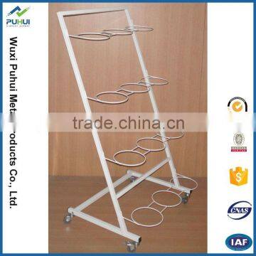 High Technical Floor Wire Display Shelving photo-5