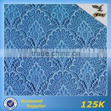 2014 Good price High quality lace fabric embroidered with beads korean lace fabric For korean