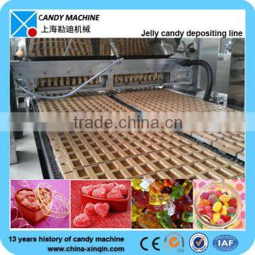 Deposit type qq candy working process line