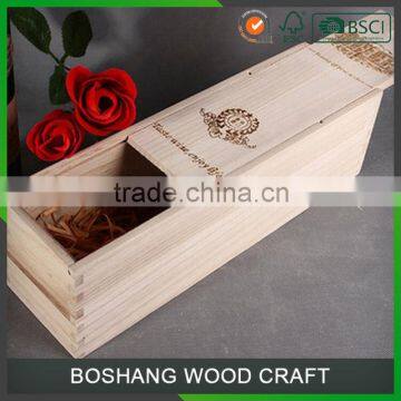 Handmade Solid Wood color 1 bottle Wine box