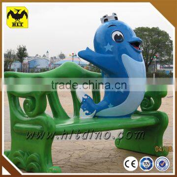 HLT DINO fiberglass statue amusement park equipment