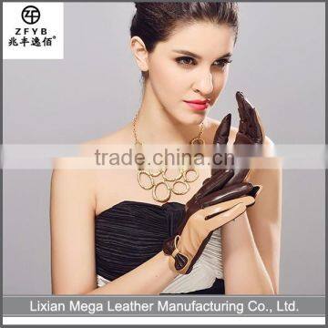 China wholesale New Style Ladies Leather Gloves