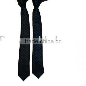 black neck tie