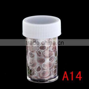 Nail Art Tip Wrap Roll Foils Transfer Glitter Sticker Polish Decal Decor photo-3