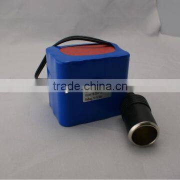 12V 8Ah li ion CPAP battery with Resmed S9 connector