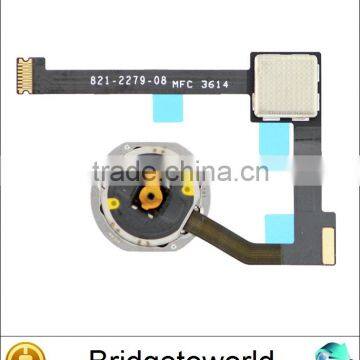 Gold Home key flex For ipad air 2 home button flex,menu button flex cable for ipad air 2