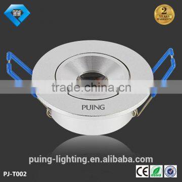 AC85-265 2700k-6500k 1w hign lumen Alumimun LED Ceiling Light round led ceiling lamp