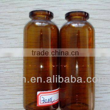 30ml glass vials of powder for injection