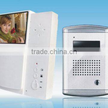 Hot!!! 4inch Hands-free Color Video door phones intercom systems