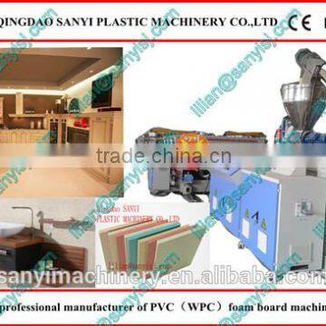 WPC board making machine/ WPC foam board manufacturing line new machine of 2014