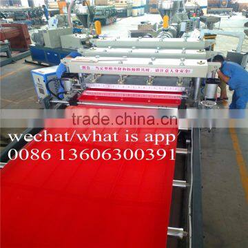 wood plastic composite board manufacturing machine