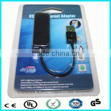 10/100Mbps Rj45 Lan Ethernet Connector Adapter Converter