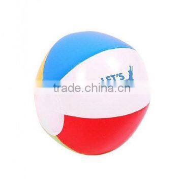 Multi Colored Beach Ball 6"