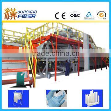 Airlaid wiper making machine, Airlaid wiper production line