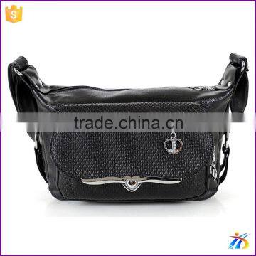 2016 black bags for mother leather messenger bag