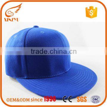Wholesale Custom Blank 6 Panel Plain Blank Snapback Hat photo-3