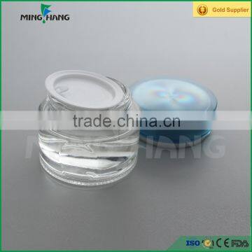 Round Face Cream 50g Cosmetic Glass Jar Wholesale photo-2