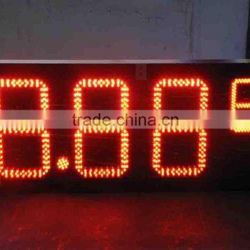 10 Inches Led Gas Price Display/led Gas Station Sign/led Fuel Price Sign/led Gas Price Billboard