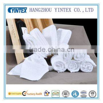 5 star hotel high quality wholesale white 100% cotton tea towel