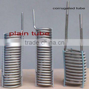 titanium spiral tube heat exchanger coil