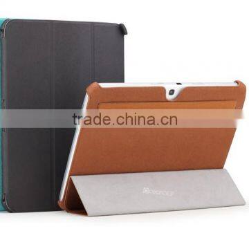 2014 China wholesale market stand flip leather case for galaxy tab 3 10.1