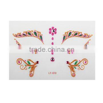 Temporary Tattoos Type Women Fashion Emoji Face Sticker photo-3