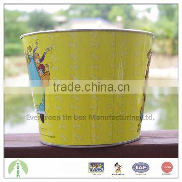 12.7*10.2 cm 0.23mm Thickness Metal Tin Bucket for Household photo-5