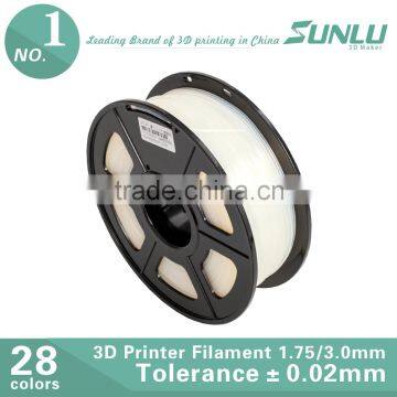 PA Low price PA filament 1.75/3.0mm nylon 3d printer filament with 0.02 tolerance