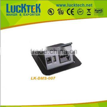 Multimedia desktop socket with USB