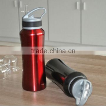 2015Aluminium travel water bottles with different capacity from professional manufacturer/stainless steel sport water bottle